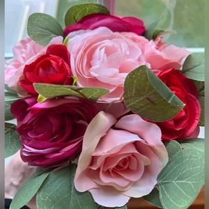 Martha Stewart Faux Floral Valentine's Day Arrangement